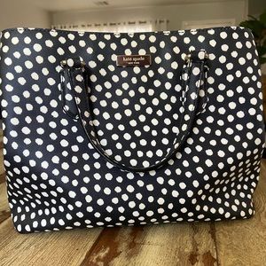 Kate Spade Medium Satchel Purse Polka Dot